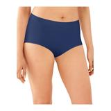 Plus Size Women's One Smooth U All-Around Smoothing Hi-Cut Panty by Bali in In The Navy (Size 7)