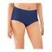 Plus Size Women's One Smooth U All-Around Smoothing Hi-Cut Panty by Bali in In The Navy (Size 7)