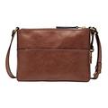 Fossil Bag for Women Fiona, Eco Leather/Polyurethane Trim Crossbody brown 25.1 cm L x 4.8 cm W x 19 cm H ZB7668200