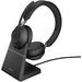 Jabra Evolve2 65 Stereo Wireless On-Ear Headset with Stand (Microsoft Teams, USB 26599-999-889