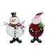 The Holiday Aisle® 2 Piece Christmas Festive Character Set Metal | 16 H x 5 W x 12 D in | Wayfair F6CA5738A0C44816AC1F50128D489A73