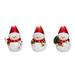 The Twillery Co.® 3 Piece Resin Christmas Light Up Cheerful Snowman Figurine Set Resin | 5 H x 4 W x 4 D in | Wayfair