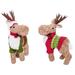 The Holiday Aisle® 2 Piece Foam Christmas Holiday Moose Set | 11 H x 5 W x 7 D in | Wayfair E00AA89696CF46FC888EAA0C19FEA7C1