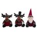 The Holiday Aisle® 3 Piece Christmas Plush Sitting Character Set | 13 H x 4 W x 9 D in | Wayfair C439B2D85E2F4233A703DA48ED3E35C4