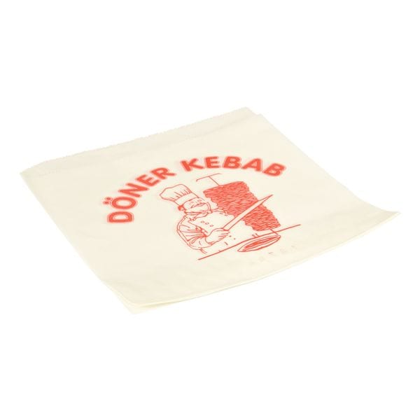 Papstar Dönertüten, 1000 Stück weiß, 16x16 cm Image