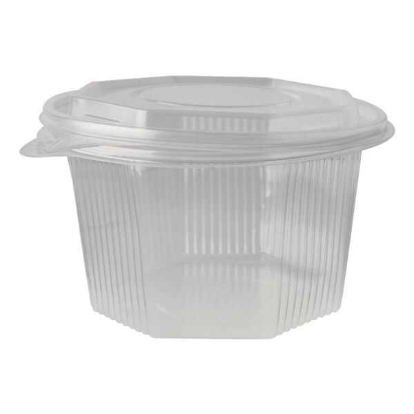 Papstar Einweg-Verpackungsbecher 1000 ml, 50 Stück transparent, 13x8.3x13 cm Image