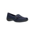 Women's Cinnamon Slip On by Easy Street in Navy (Size 8 1/2 M)