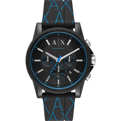 Armani Exchange - Chronograph Perlon/Nylon Herrenuhren 1 ct Herren