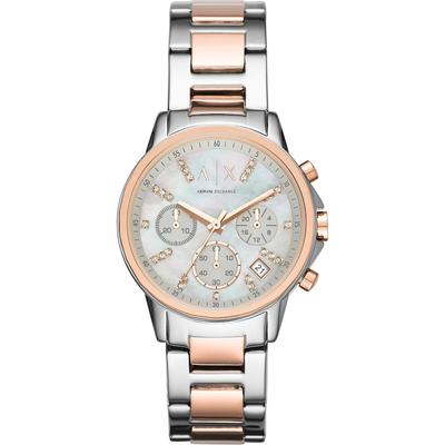 Armani Exchange - Chronograph Edelstahl Damenuhren 1 ct Damen (195.09 € / 1 ct)