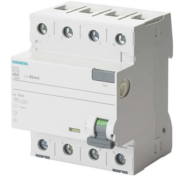 Siemens Dig.Industr. FI-Schutzschalter 5SV3642-6 5SV36426 Image