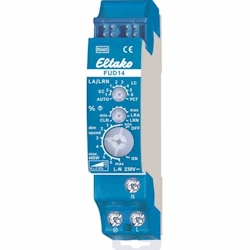 Eltako Dimmaktor, Bussystem Funkbus, 400W, REG, 1TE, 1Ausg, universal, Vor Ort-/Handbedienung Image