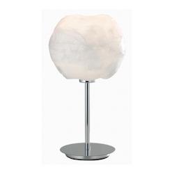 In-Tec Tischleuchte ICEBERG E27, 60W ohne Leuchtmittel Durchm. 20cm, Höhe 37cm