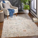 Forth 9' x 12'2" Traditional Cream/Light Gray/Teal/Dusty Sage/Gray/Mustard/Rust/Brick Red/Rust/Medium Gray Area Rug - Hauteloom