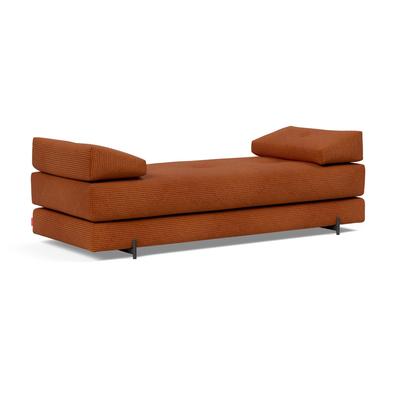 Innovation »Sigmund 595« Daybed Schlafsofa Bezug 595 Corduroy / Füße aus Eiche