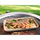 Römertopf Lafer BBQ Plancha rechteckig mit Grillnoppen, 33 x 22 x 3,4 cm, Keramik Grillplatte, Grill, Backofen und Herd bis 900 °C