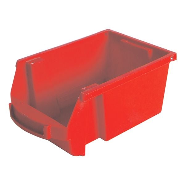 Viso 24x Sichtlagerkästen 1 Liter rot, 10.1x7x15.7 cm Image
