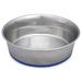 Indipets Premium Heavy Pet Bowl Metal/Stainless Steel (easy to clean) in Gray | 3.15 H x 9.45 W x 2.5 D in | Wayfair 800151