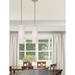 Lark Manor™ Arnob 1 - Light Single Cylinder Pendant Fabric in Gray | 19 H x 4.75 W x 4.75 D in | Wayfair B88E774AB5364F92BD9E32911C9239EB