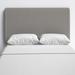 Joss & Main Lea Panel Headboard Upholstered/Metal/Polyester | 51 H x 74 W x 4 D in | Wayfair RDBS8200 33342021