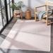 Pink/White 79 x 0.28 in Indoor Area Rug - George Oliver Grigor Geometric Pink/Ivory Area Rug | 79 W x 0.28 D in | Wayfair
