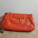 Coach Bags | Coach Orange Wristlet Clutch | Color: Orange | Size: Os