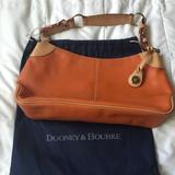 Dooney & Bourke Bags | Dooney & Bourke Orange And Tan Shoulder Bag | Color: Orange/Tan | Size: Os