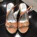 Jessica Simpson Shoes | Jessica Simpson Tan Wedge Size 9.5 | Color: Tan | Size: 9.5