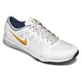 Nike Shoes | Nike Dual Fusion Tr 3 Print Training Shoes Size 8 | Color: Gold/White | Size: 8