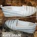 Kate Spade Shoes | Kate Spade New York Loafers - 6.5 | Color: Silver/Tan | Size: 6.5