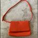 J. Crew Bags | Jcrew Leather Crossbody | Color: Orange | Size: Os