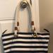 Michael Kors Bags | Michael Kors Tote/Pocketbook | Color: Blue/Cream | Size: Os