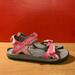 Columbia Shoes | Columbia Girls Sandals Tech-Lite Omni-Grip 2-Tone | Color: Pink | Size: 4g