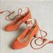 Anthropologie Shoes | Liendo By Seychelles Pacheco Pump From Anthro | Color: Orange | Size: 6