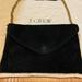 J. Crew Bags | J. Crew Invitation Clutch In Black Suede (Used) | Color: Black | Size: Os