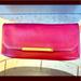 J. Crew Bags | J. Crew Saffiano Clutch | Color: Red | Size: Os