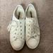 Converse Shoes | Converse Women's Off White Leather Shoes | Color: Gold/White | Size: 9