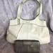 Coach Bags | Coach Shoulder Bag With Coach Wallet | Color: Cream/Silver | Size: Os