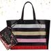 Victoria's Secret Bags | New Victorias Secret 2 Piece Large Sequin Tote Bag | Color: Black | Size: Os