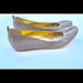 J. Crew Shoes | J. Crew Cece Studded Flats | Color: Cream/Gray | Size: 7