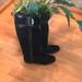 Tory Burch Shoes | Euc Tory Burch Suede/Leather Boot | Color: Black | Size: 6.5