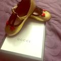 Gucci Shoes | Gucci Toddler T Straps Shoes | Color: Gold | Size: Baby Size 20