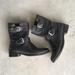 J. Crew Shoes | J. Crew Black Leather Biker Boots | Color: Black | Size: 7.5