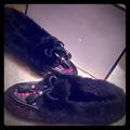 Coach Shoes | Euc Coach Slippers With Original Box | Color: Black/Purple | Size: 6