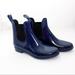 J. Crew Shoes | J Crew Blue Chelsea Rain Boots Size 7 | Color: Blue | Size: 7