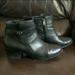 Coach Shoes | Coach Patricia Leather Ankle Boots | Color: Black | Size: 9.5b