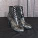 Jessica Simpson Shoes | Jessica Simpson Black & Silver Boots | Color: Black/Silver | Size: 8.5