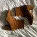 Free People Shoes | Free People Brown Suede Heeled Boots Size 40.5 | Color: Brown/Tan | Size: 9.5