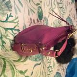 Coach Bags | Coach Leather Shoulder Bag | Color: Purple | Size: 12x9x4 Inches