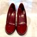Gucci Shoes | Gucci Patent Leather Pumps Red High Heels | Color: Red | Size: 6