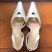 Kate Spade Shoes | Kate Spade Bridal Wedding Slingback Size 8 | Color: White | Size: 8